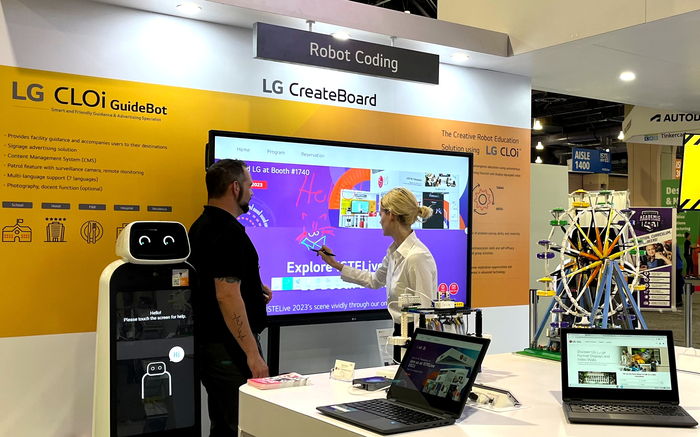 “학교, 이렇게 변할 수 있습니다”…LG, 美서 비장의 기술 선보인다