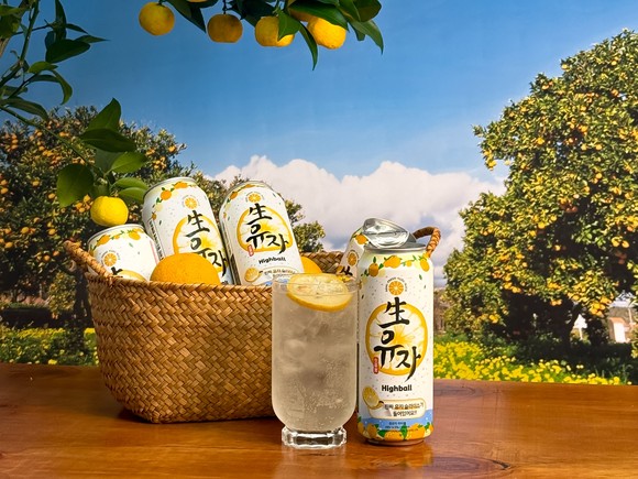 부루구루, 유자 슬라이스 넣은 ‘생유자 하이볼’ 선보여